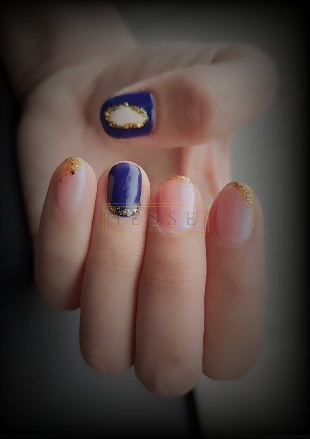 eyelash extensions nail art